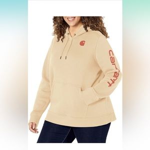 Carhartt Women's Clarksburg Graphic Sleeve Pullover Sweatshirt
